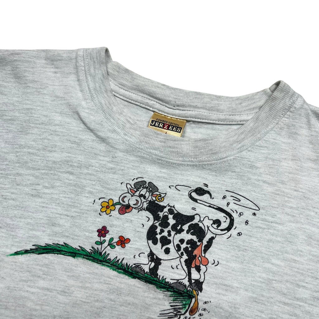 Vintage 90's Humorous Comic Graphic T-shirt (L)