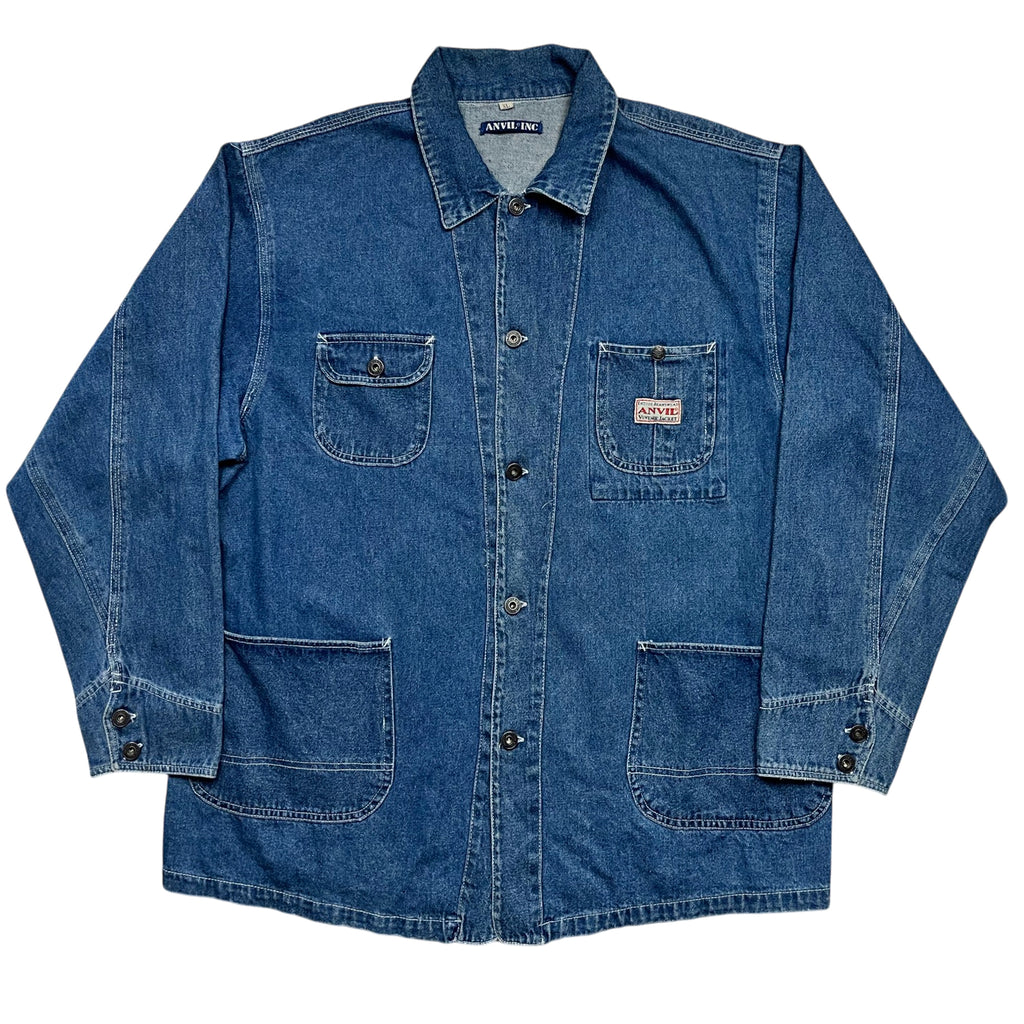 Vintage 90's ANVIL European 50's Style Work Chore Jacket (XL)