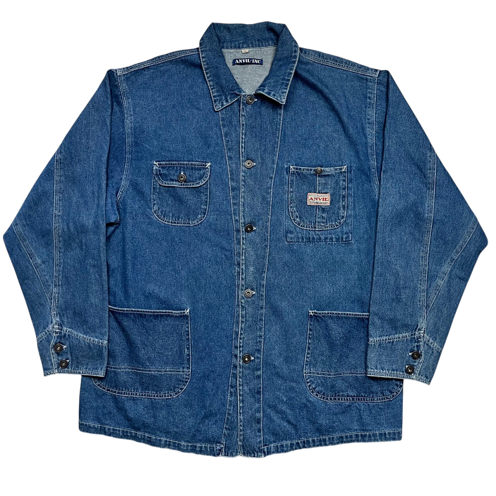 Vintage 90's ANVIL European 50's Style Work Chore Jacket (XL)