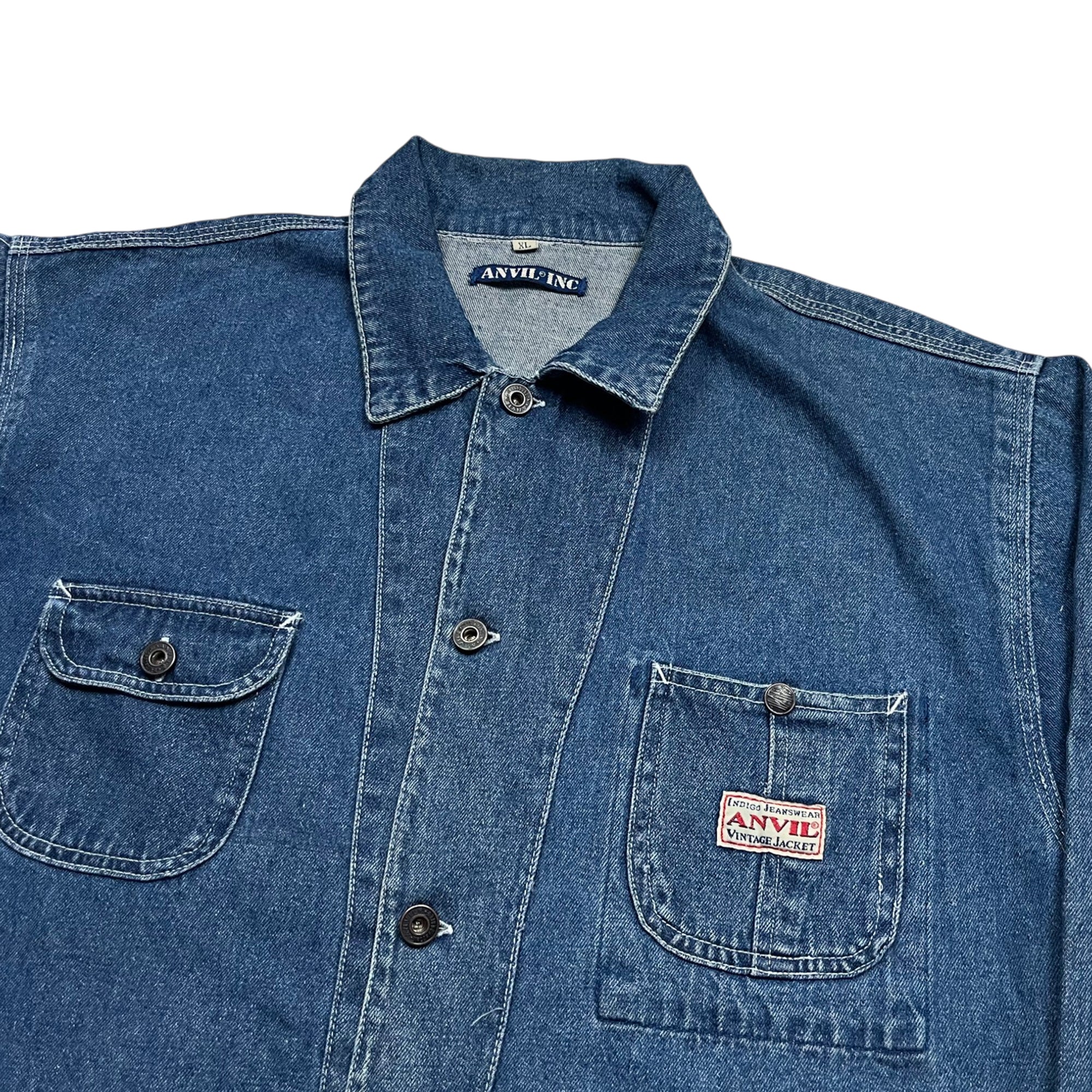 Vintage 90's ANVIL European 50's Style Work Chore Jacket (XL)