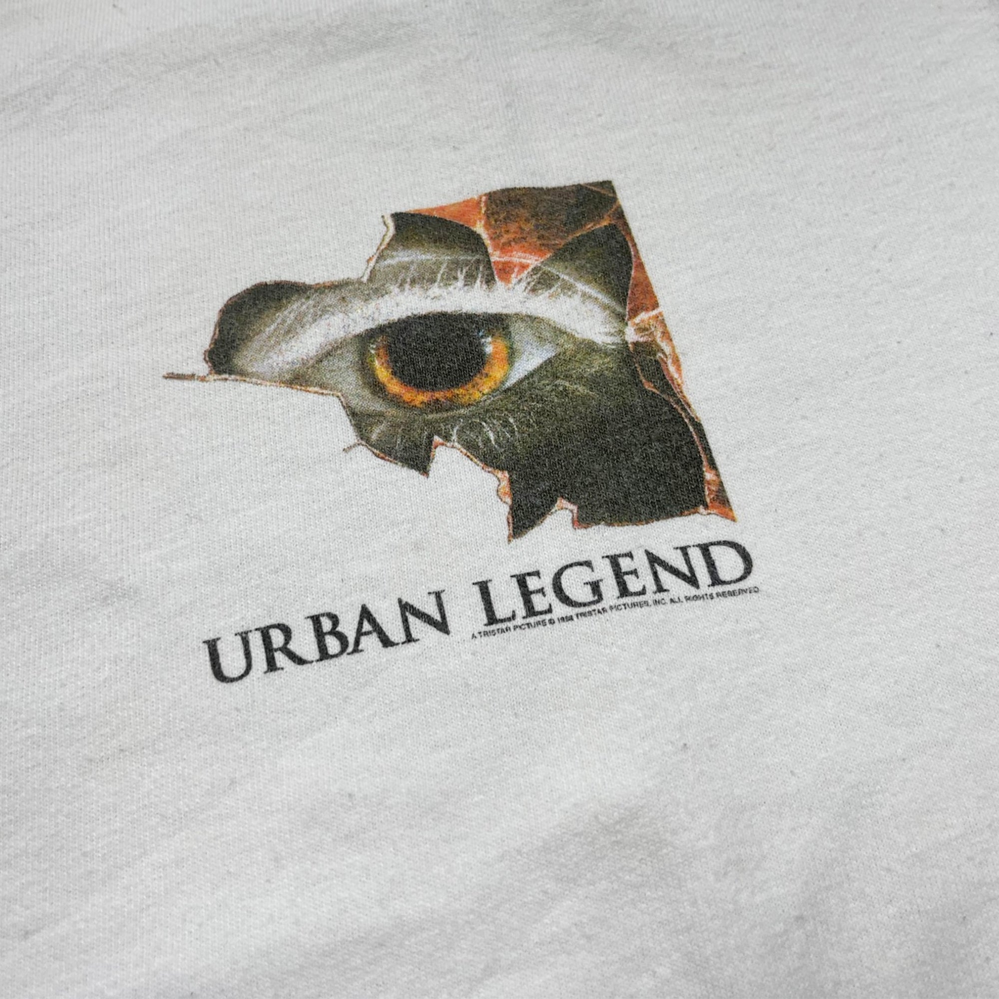 Vintage 1998 Urban Legend Movie Promo Graphic T-shirt (L)