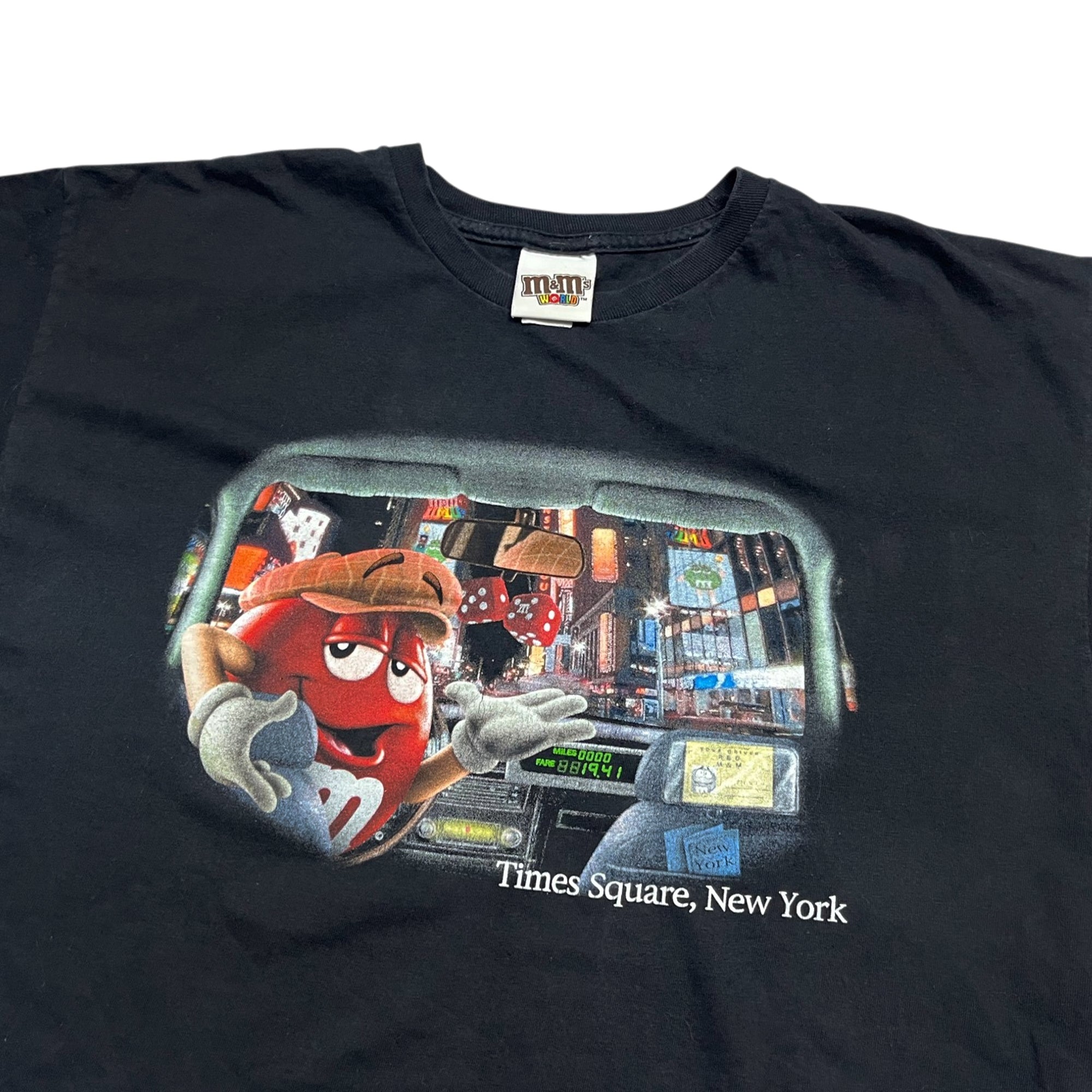 Vintage M&M's Time Square New York Graphic T-shirt (L)