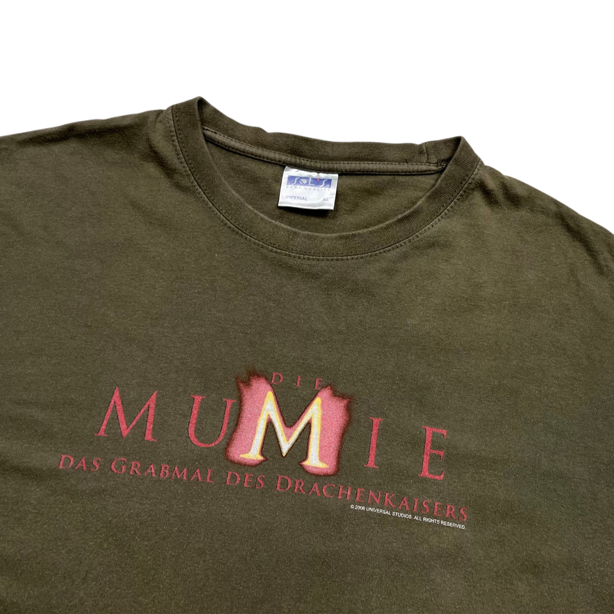 The Mummy 2008 Official Faded Movie Promo T-shirt (L-XL)