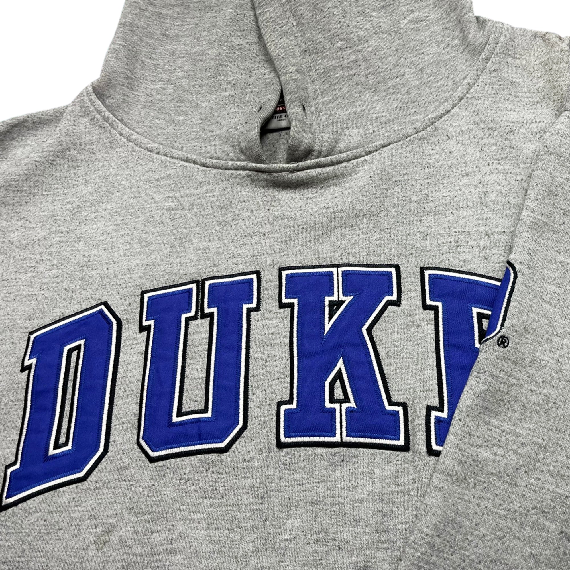 Vintage 90's DUKE University Heavy Cotton Hoodie (XL)