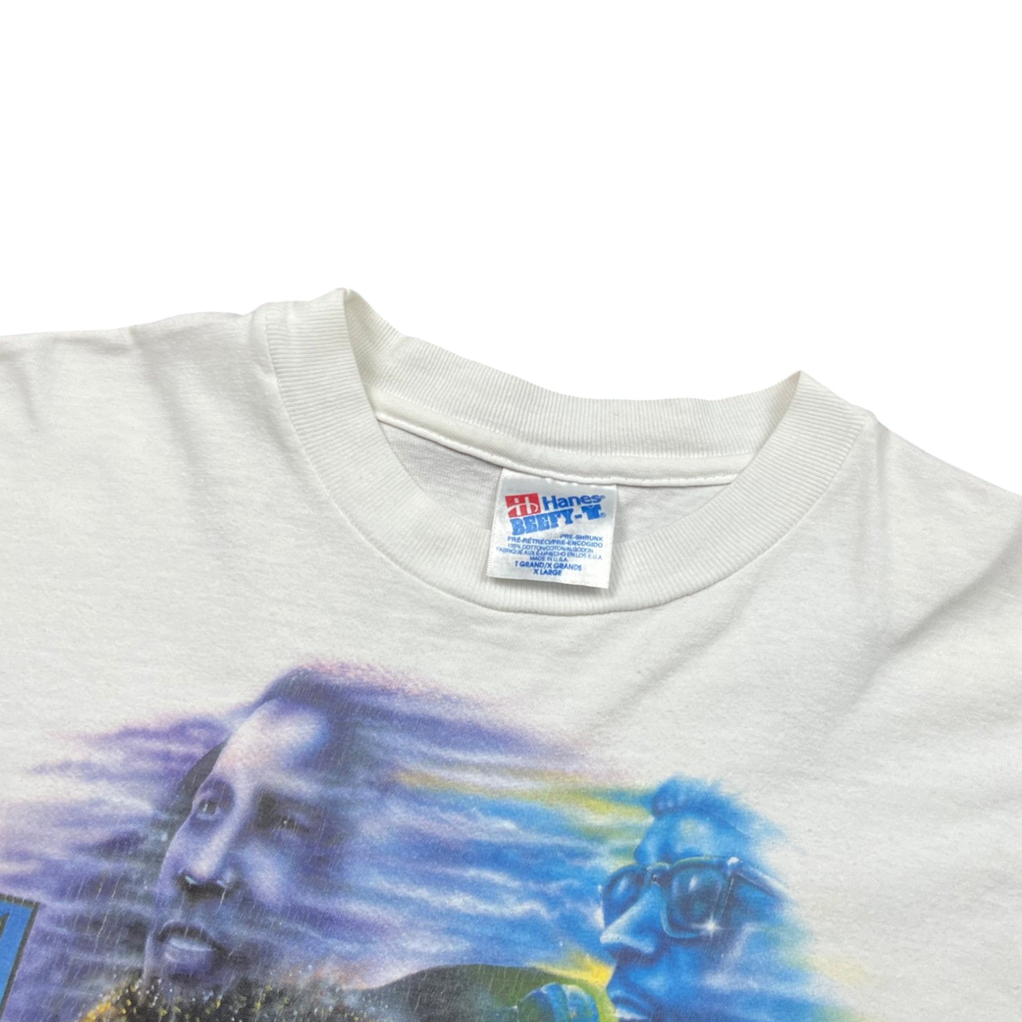 Vintage 1990 Bob Marley Bootleg Rap T-shirt (XL)