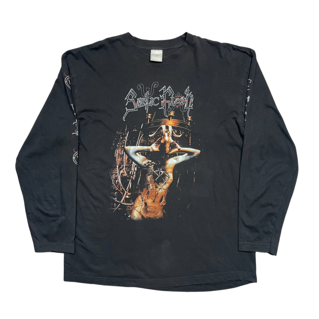 Septic Flesh 2011 Sumerian Daemons Long Sleeve Band T-shirt (L)