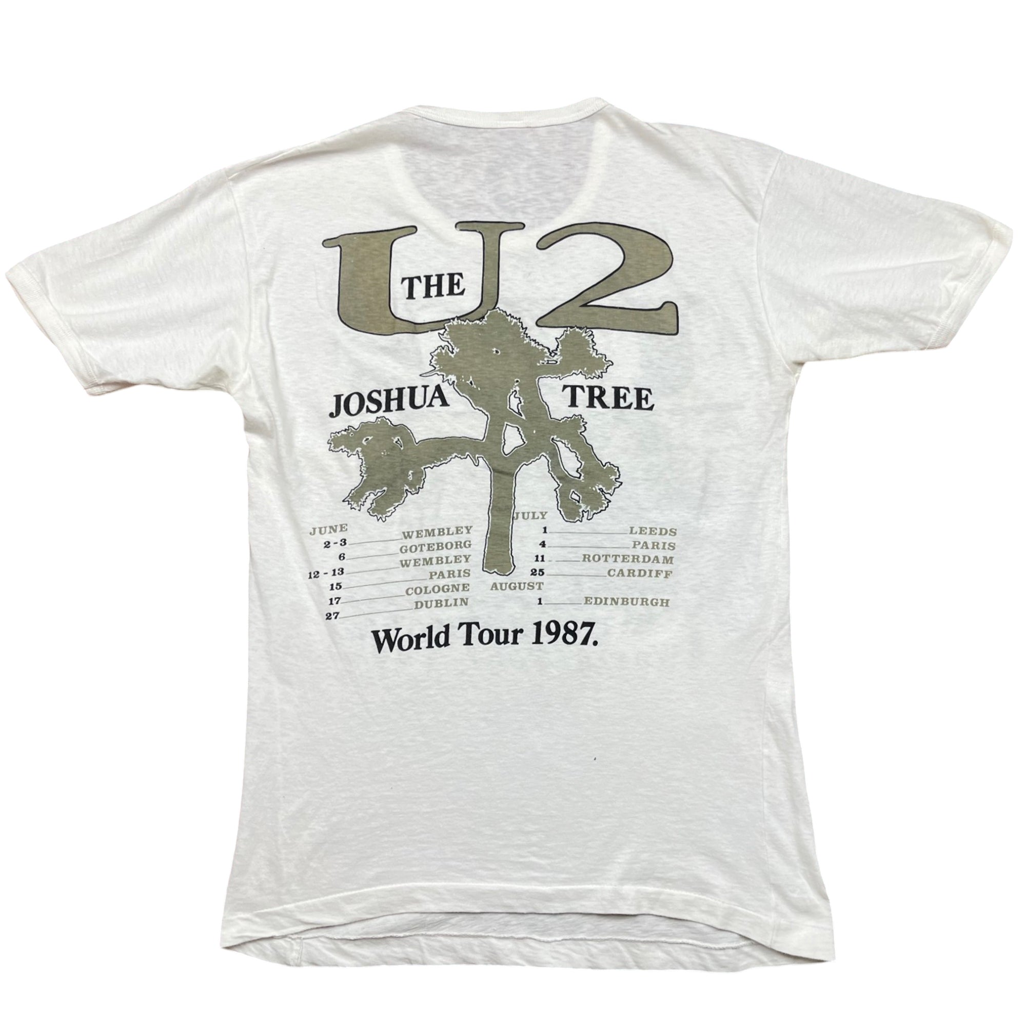 Vintage 1987 U2 The Joshua Tree Tour T-shirt (M)