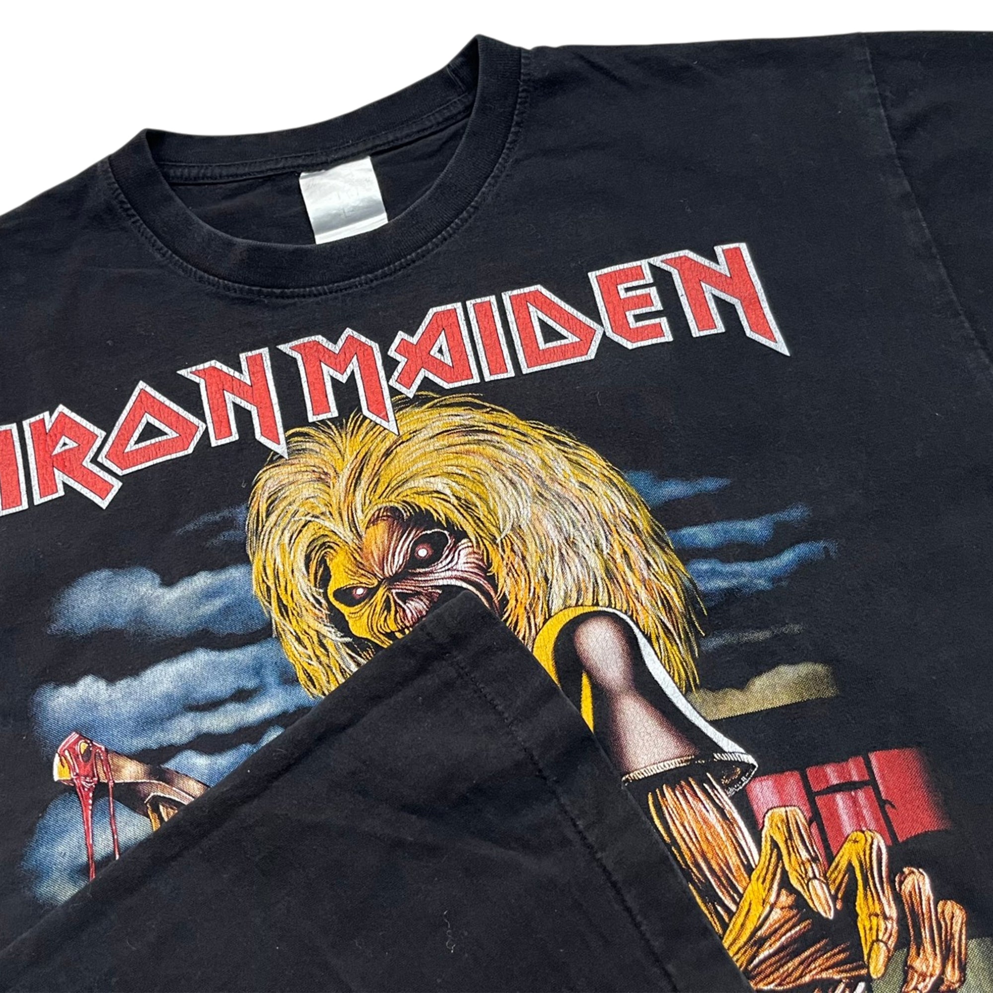 Vintage 90's Iron Maiden Killers Single Stitched Boxy Bootleg T-shirt (L)