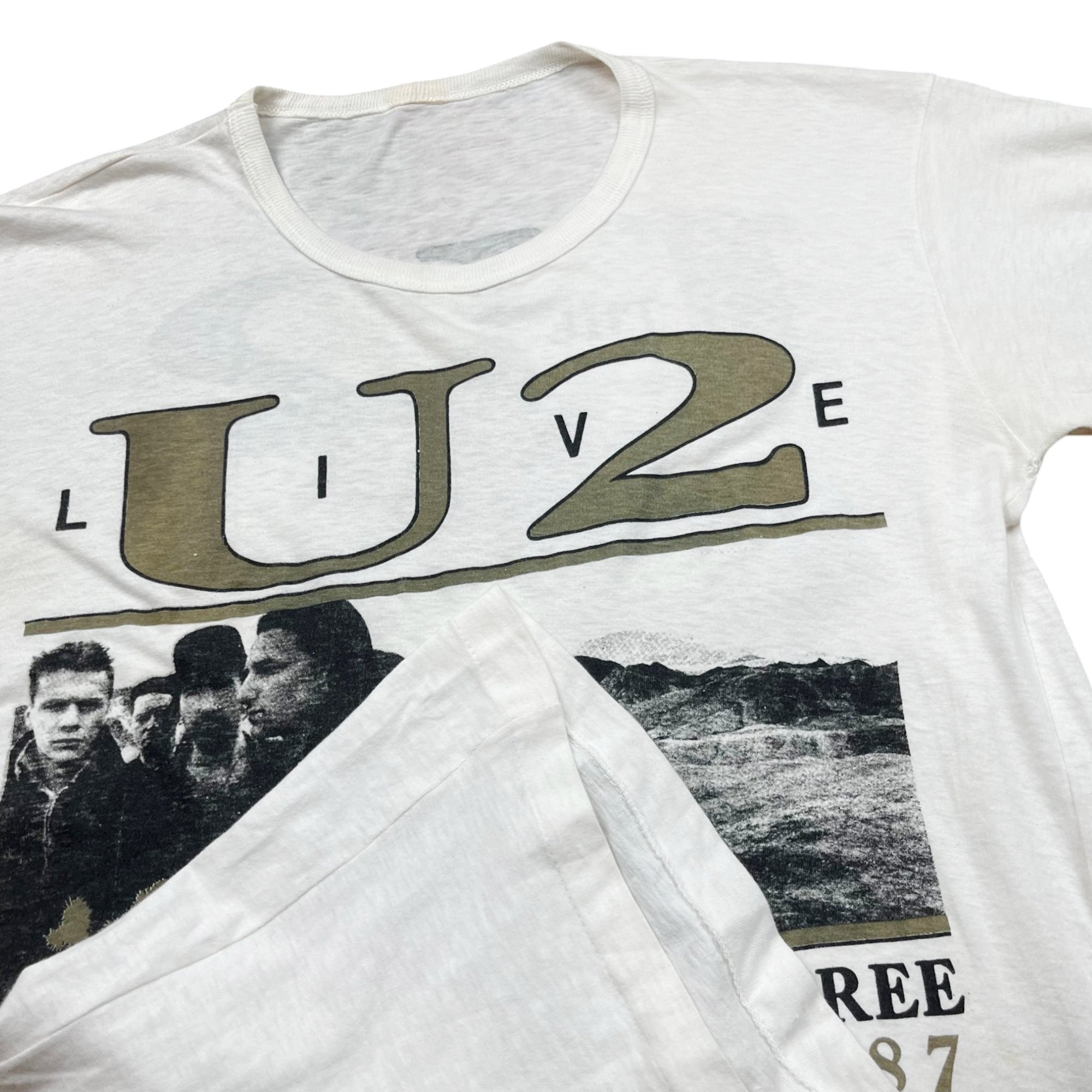 Vintage 1987 U2 The Joshua Tree Tour T-shirt (M)
