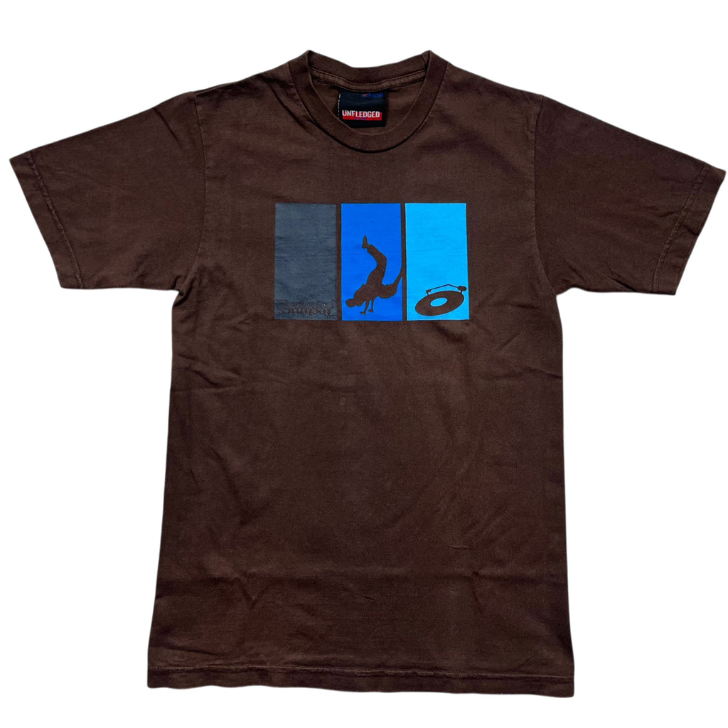 Vintage 90's Unfledged Hip Hop Graphic T-shirt (S)