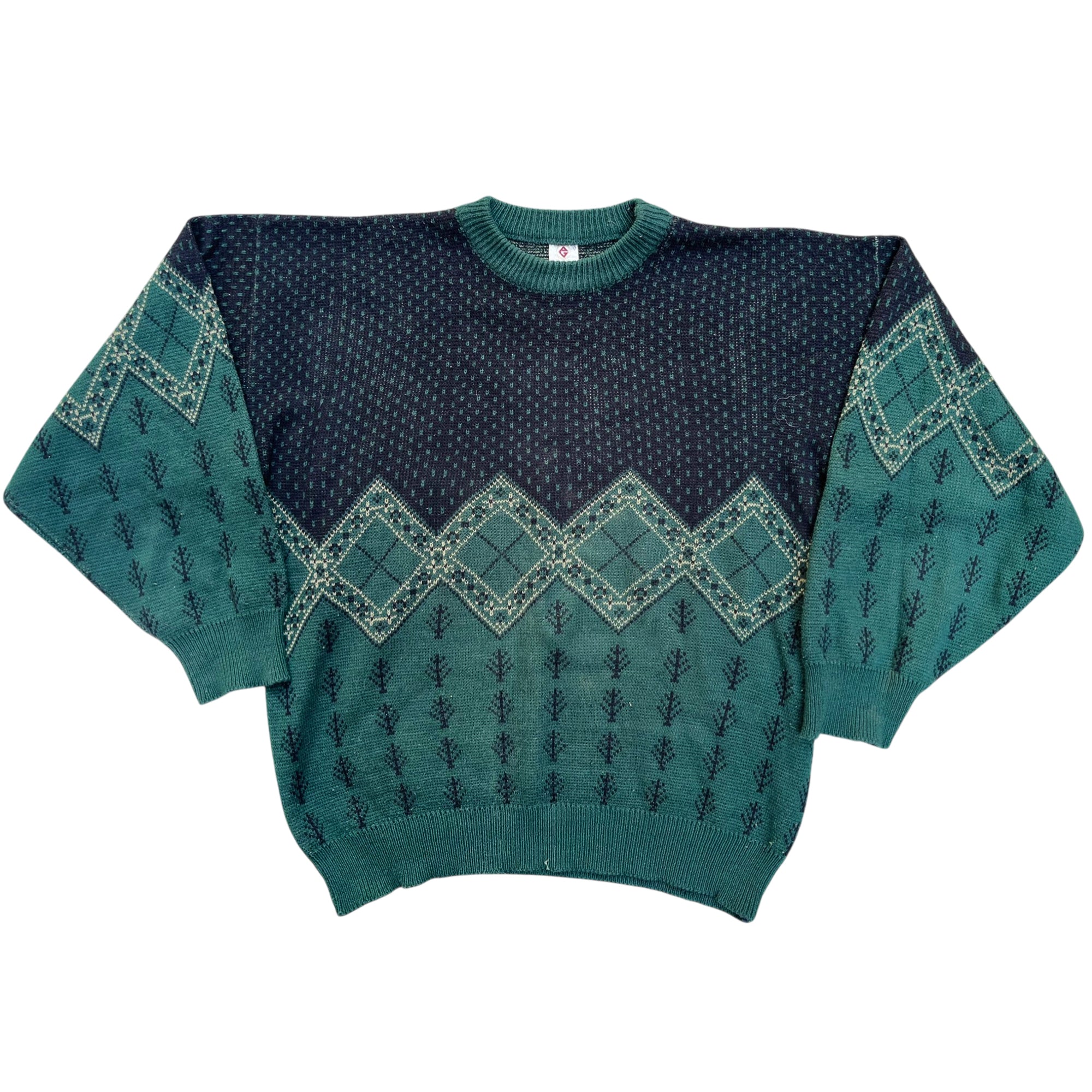 Vintage 90's Hippie Boxy Sweater (L)