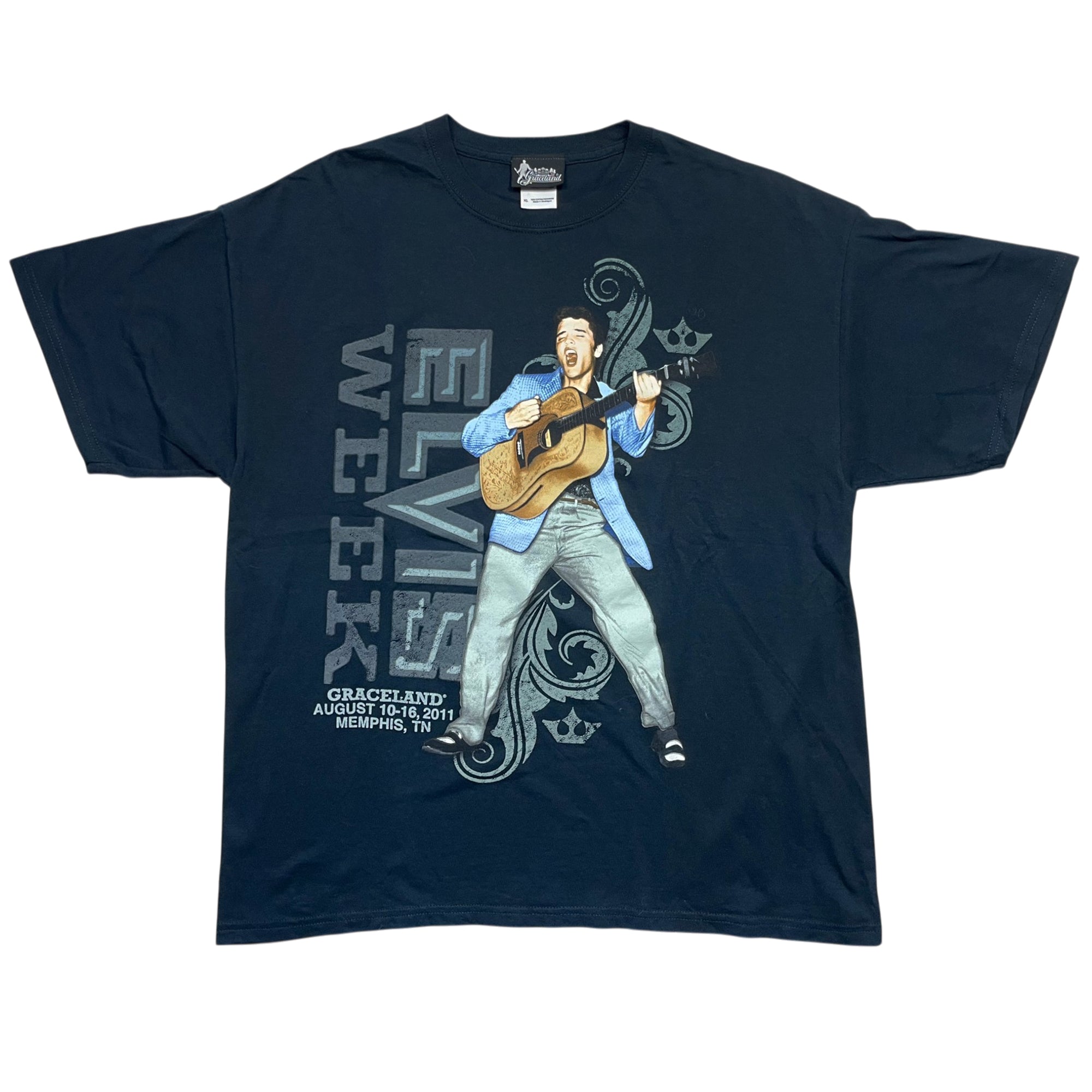 Elvis Presley Graphic Print T-shirt (XL)
