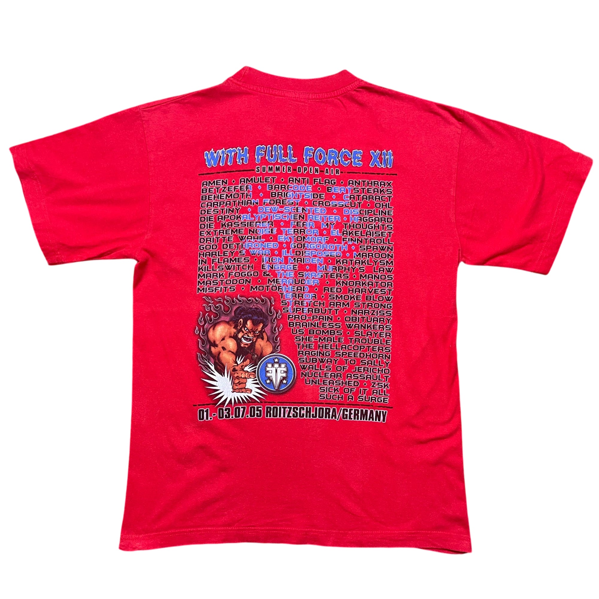 Vintage 2005 With Full Force X11 Metal Festival T-shirt (M)