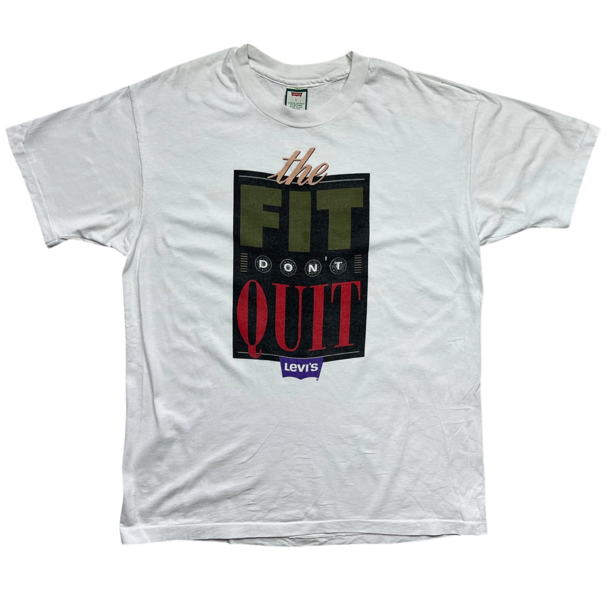 Vintage 90's Levi's Single Stitched Graphic T-shirt (L)