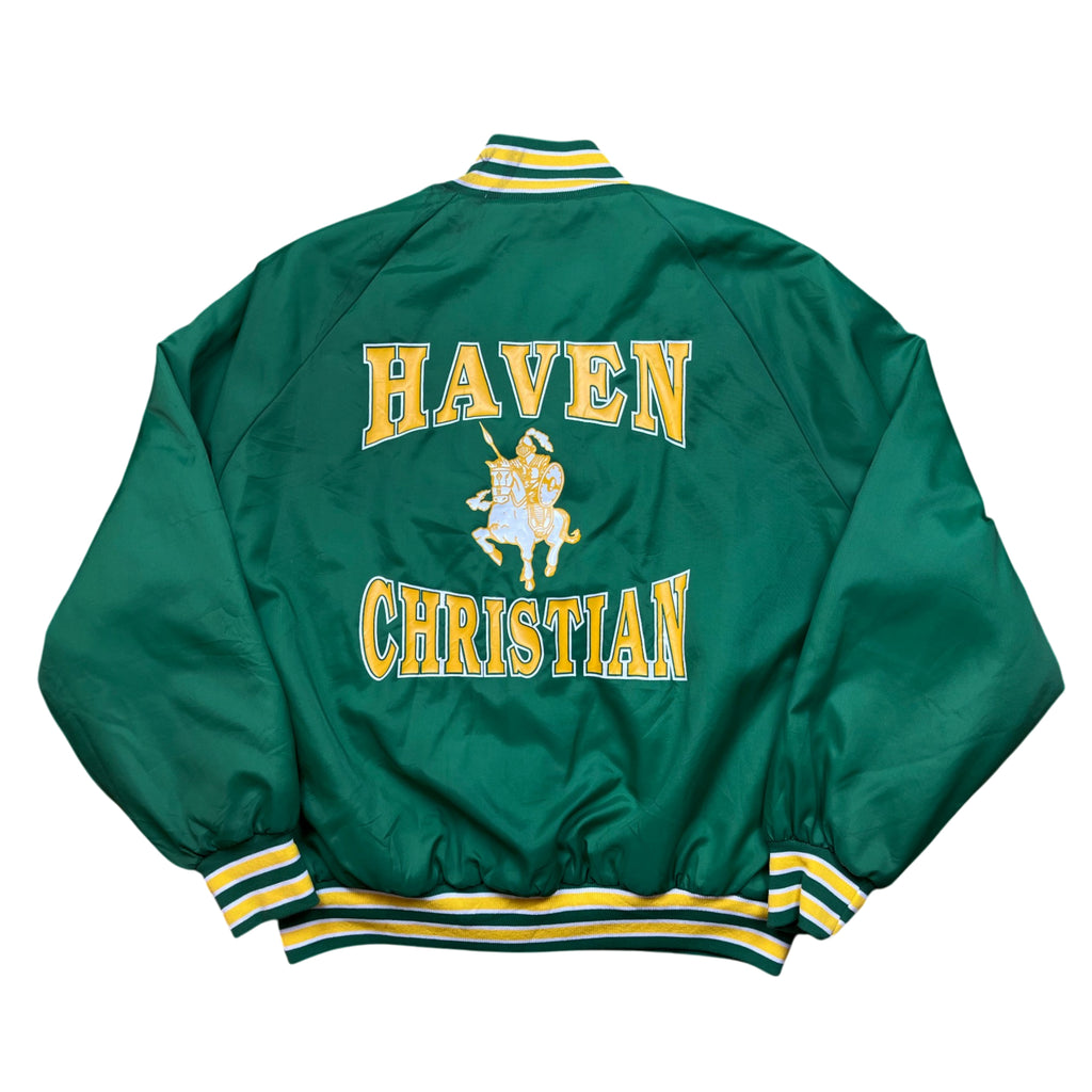 Vintage 80's WESTARK Haven Christian Varsity Jacket (XL)