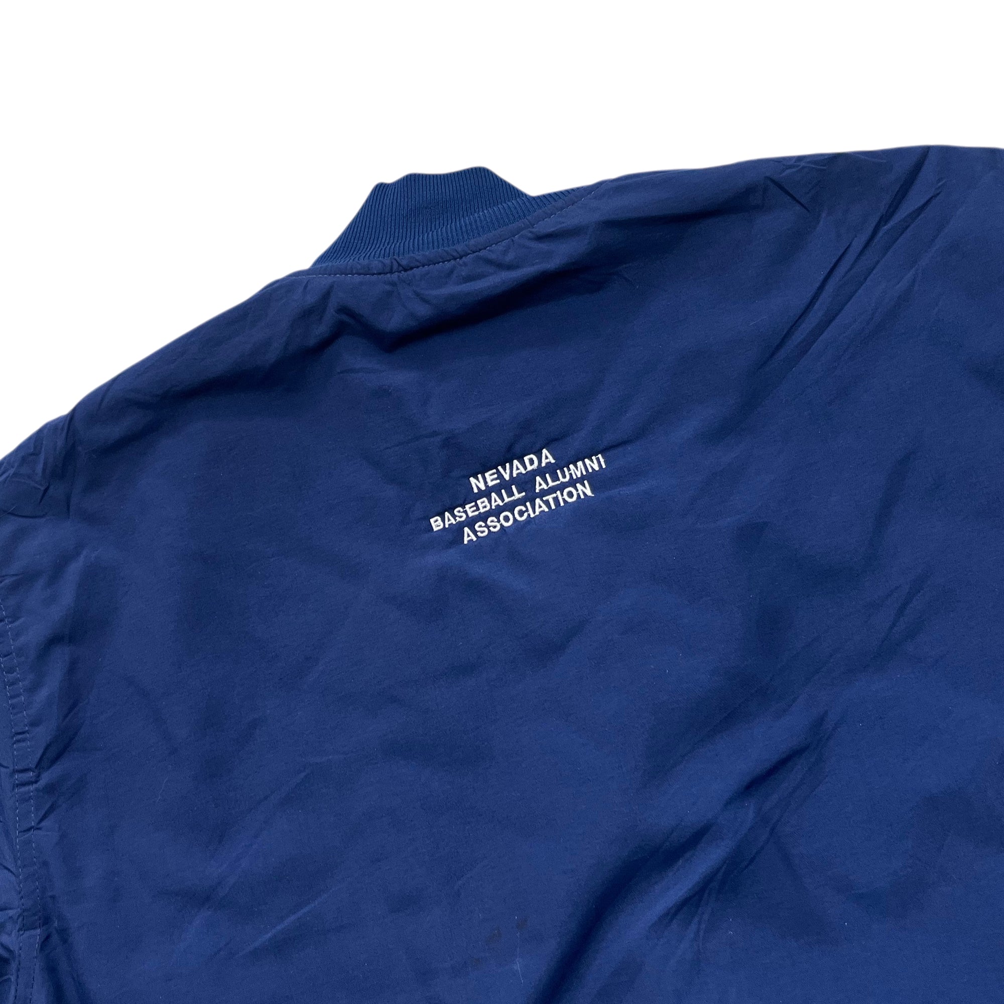 Vintage 90's Boxy Baseball USA Bomber Jacket (L)