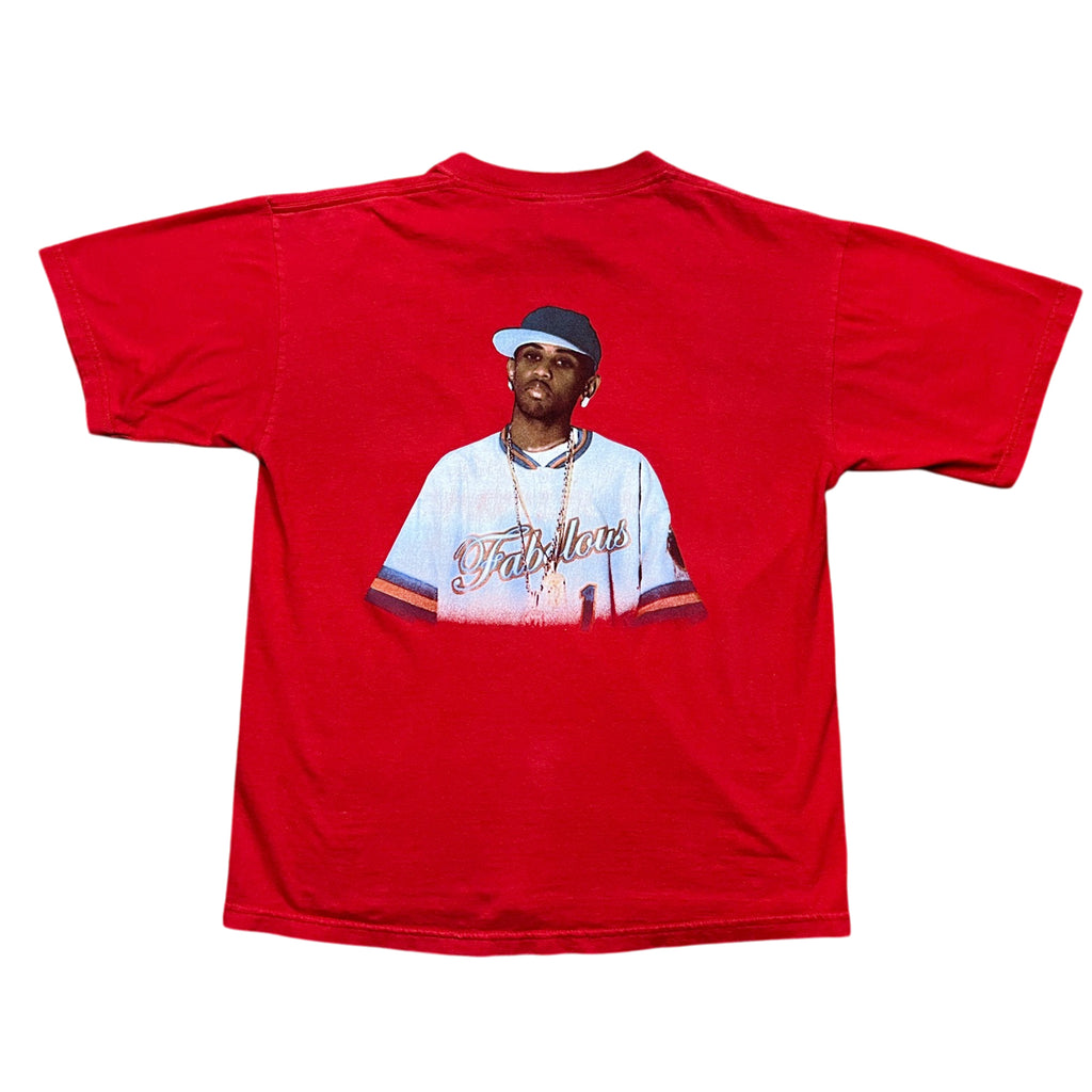 Vintage 00's FABOLOUS Rap Hip Hop Graphic T-shirt (M)