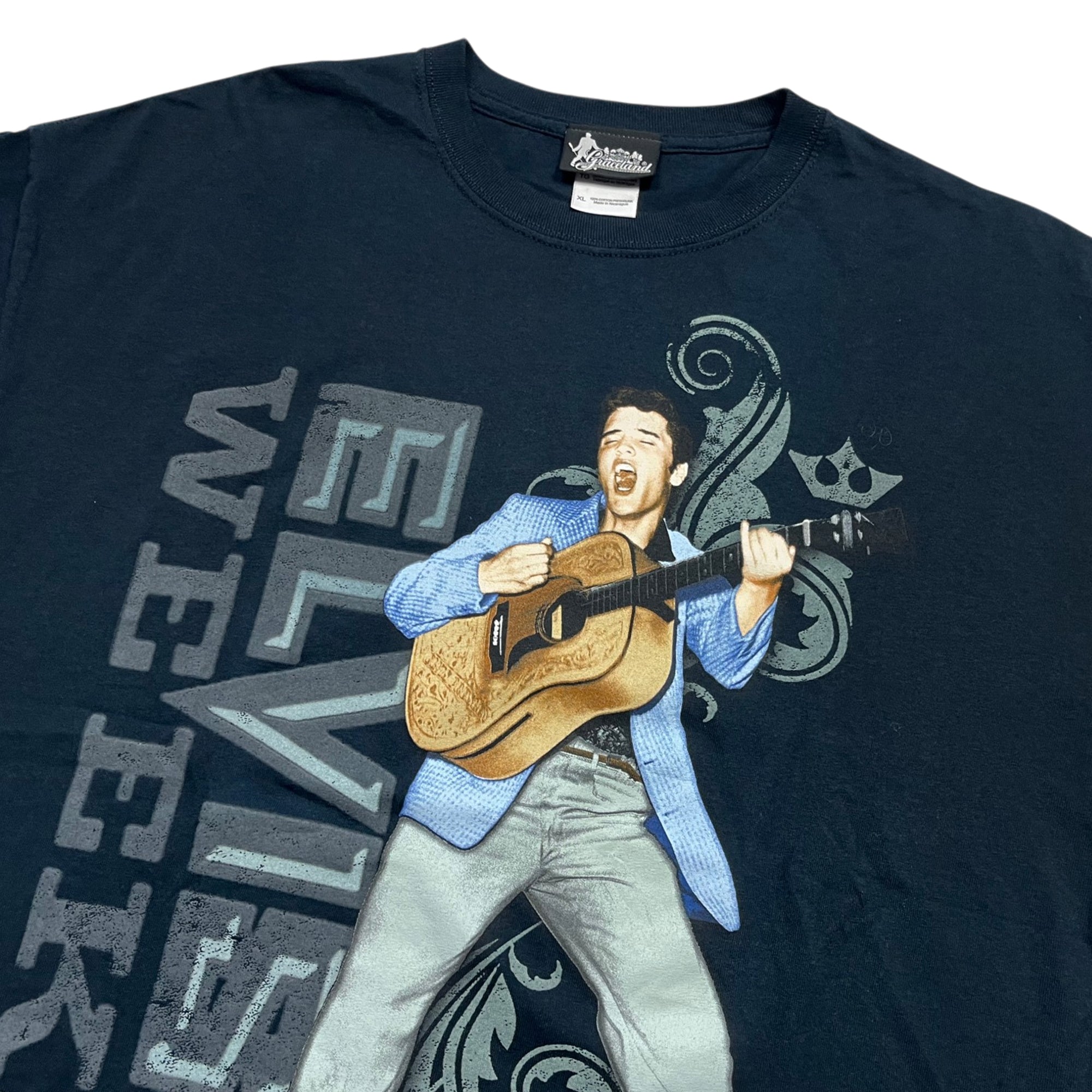 Elvis Presley Graphic Print T-shirt (XL)