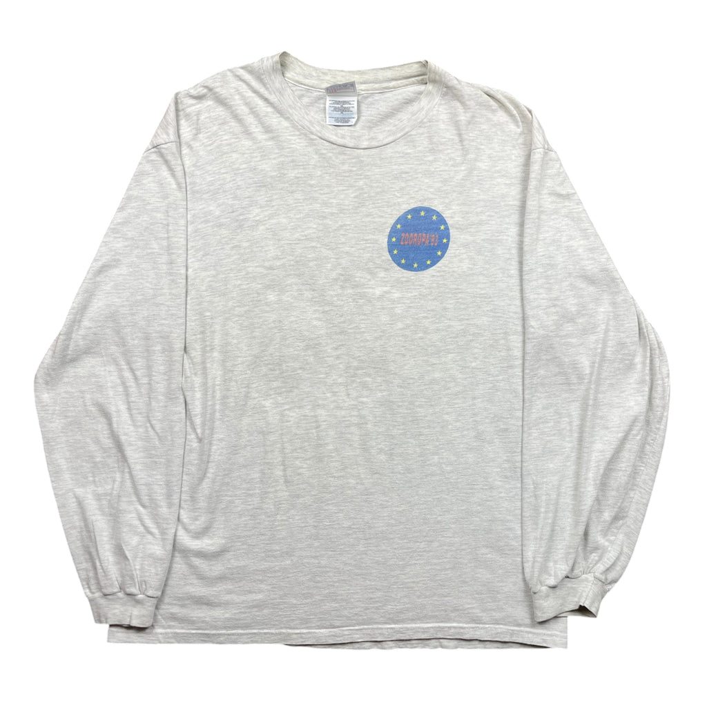 Vintage 1993 U2 ZOO Tour Double Sided Long Sleeve T-shirt (XL)