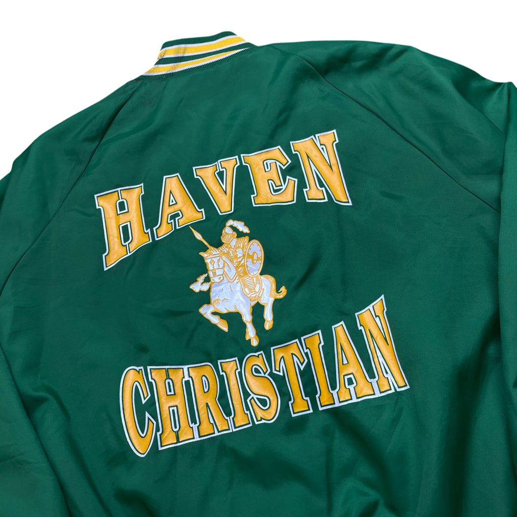 Vintage 80's WESTARK Haven Christian Varsity Jacket (XL)