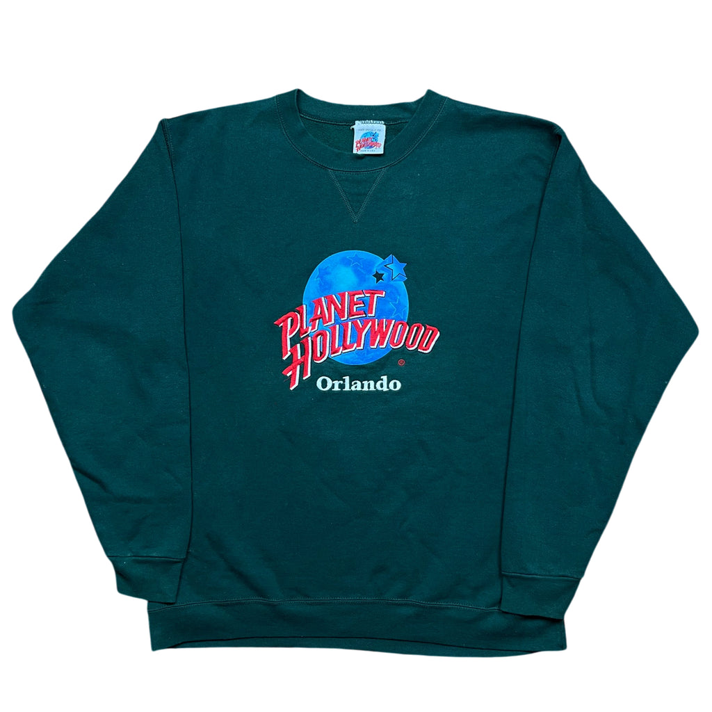 Vintage 90's Planet Hollywood Embroidery Sweatshirt (L)