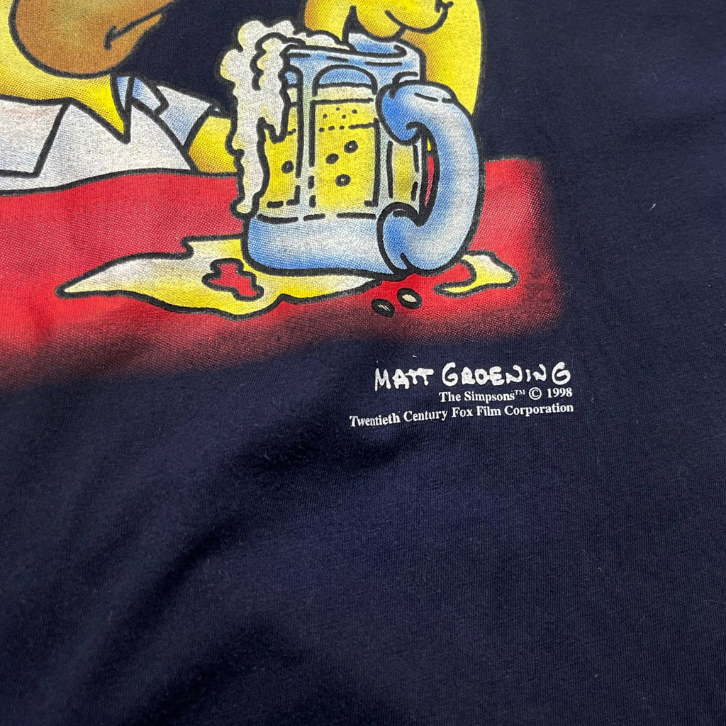 Vintage 90's Homer Simpson REDWOOD Graphic T-shirt (XL)