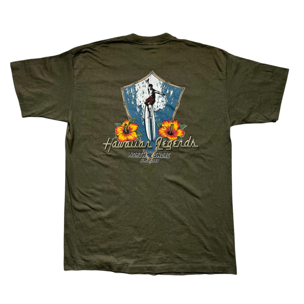Vintage 90's Surfing Single Stitched Faded T-shirt (XL)