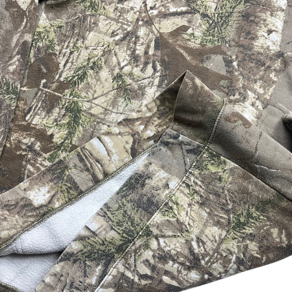 Vintage 90's Ossy Moak Faded Camouflaged Hoodie (L)