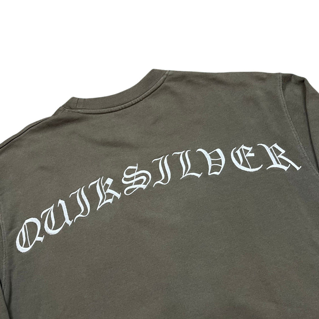 Vintage Quiksilver Faded Embroidery Sweatshirt (L)