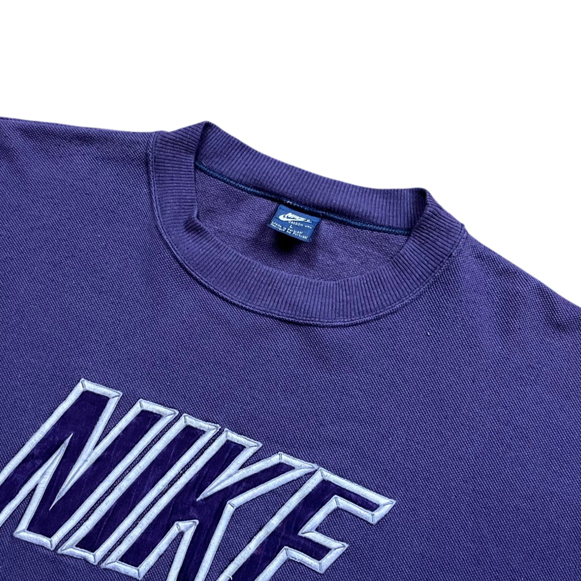 Vintage 90's NIKE USA Oregon Boxy Sweatshirt (L)