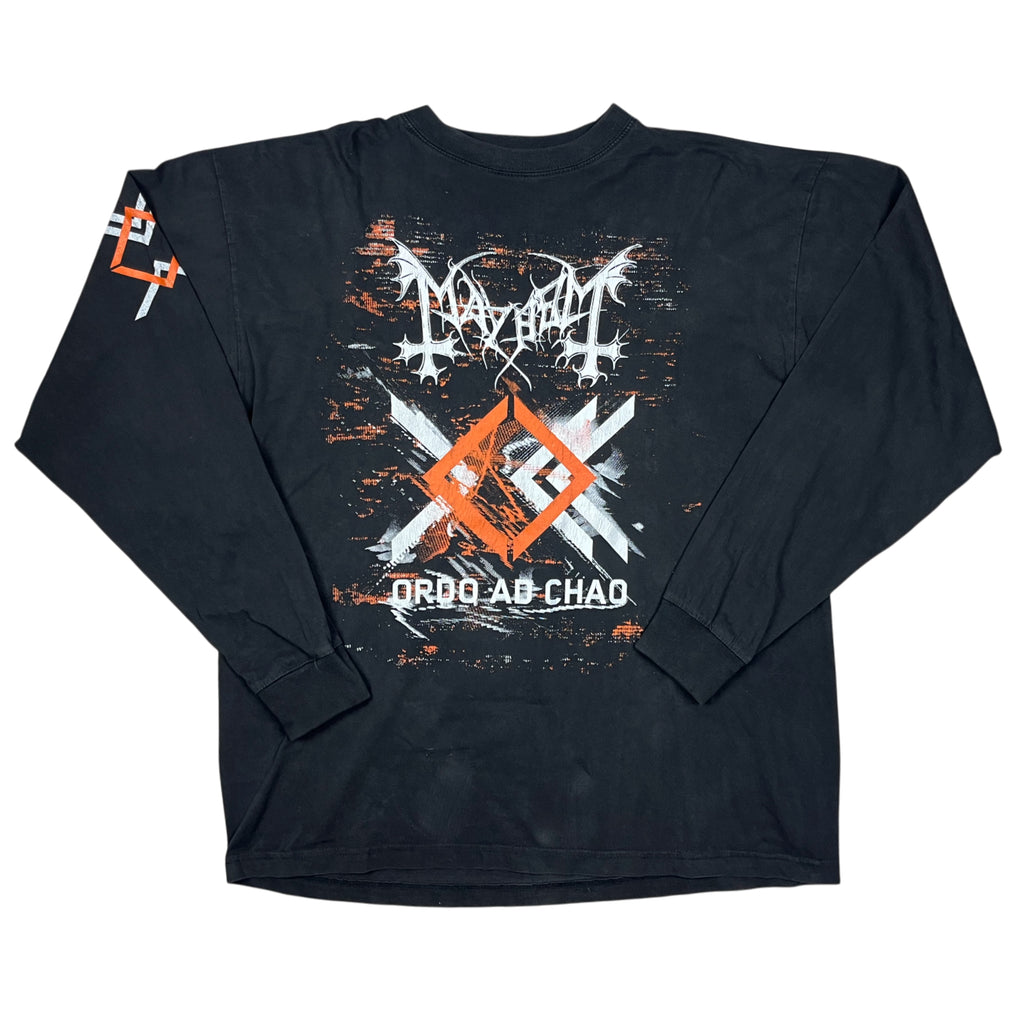 Vintage Mayhem Ordo ad Chao 2007 Long Sleeve T-shirt (XL)