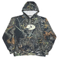 Vintage Mossy OAK Cotton Boxy Real Tree Camo Hoodie (L)