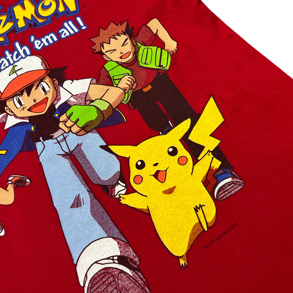 Vintage Women's 1999 POKEMON Anime Graphic T-shirt (XXS)