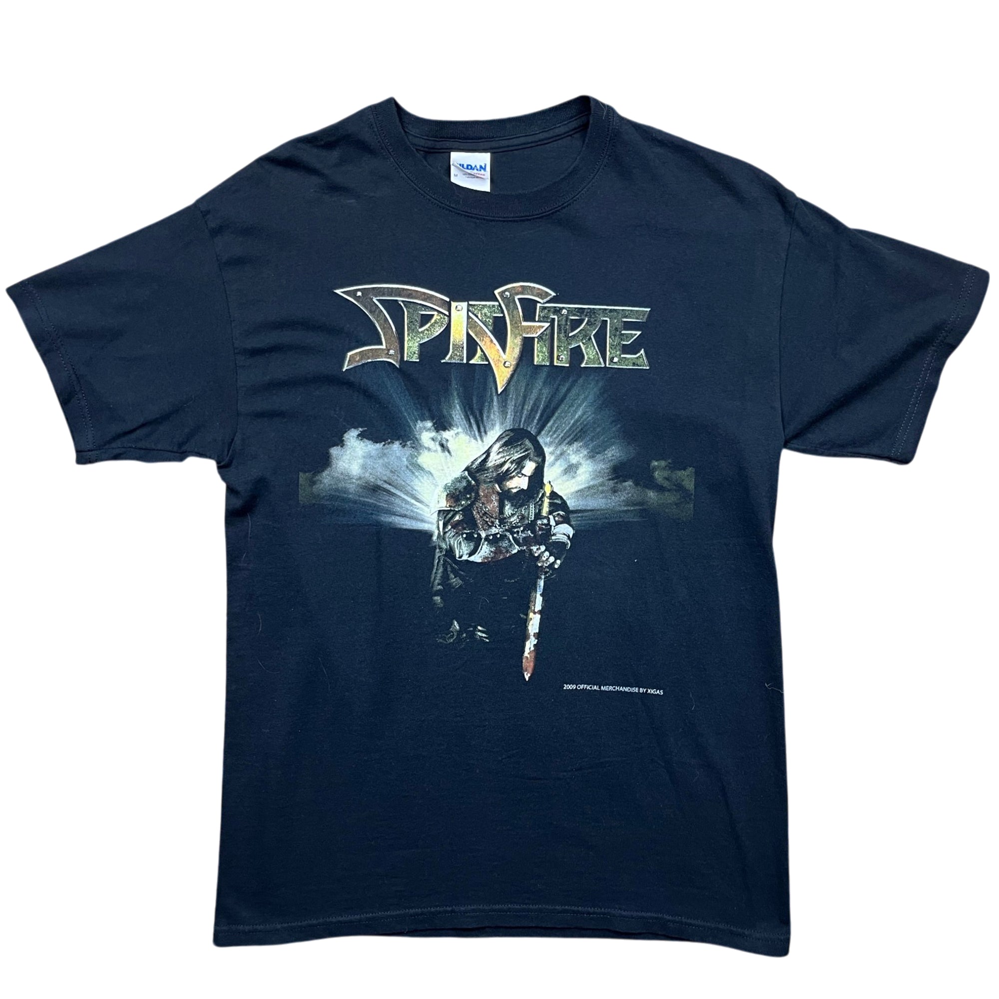 Spitfire Die Fighting Metal Band T-shirt (M)