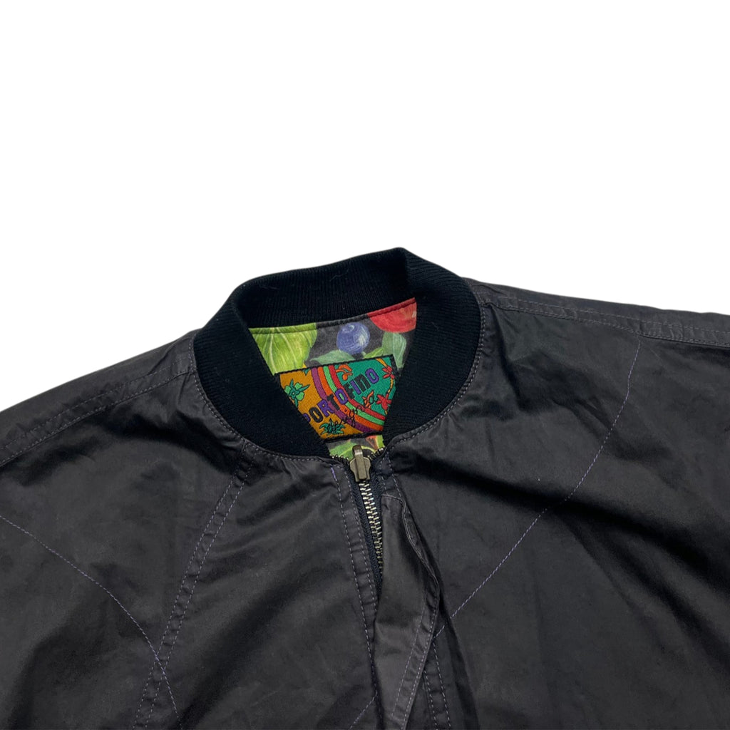 Vintage 90's Reversible Portofino Italian Bomber Jacket (S)