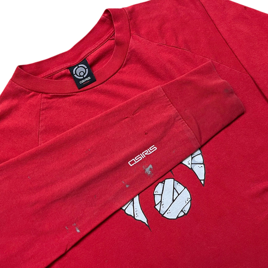 Vintage OSIRIS skateboarding Long Sleeve Graphic T-shirt (M)